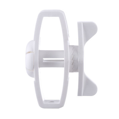 Pagar Listrik Isolator Pagar 15mm Tape 6 Gigi Inline Wire Strainer Dengan Gear dengan warna putih